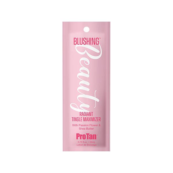 1 packet Blushing Beauty Radiant Tingle Maximizer with Passion Flower & Shea Butter .75oz