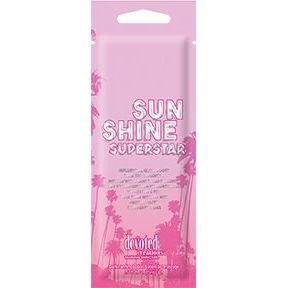 1 packet Sunshine Superstar Bronzer Free Light Defusing Optimizer w/Silicones Indoor/Outdoor .5oz