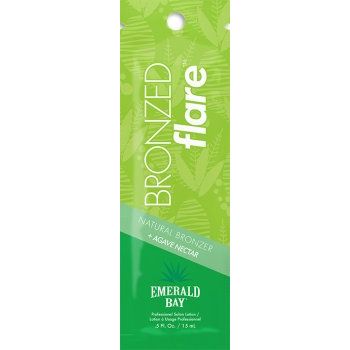 1 packet Emerald Bay Bronzed Flare Natural Bronzer with Agave Nectar  .5oz