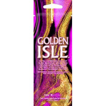 1 packet Golden Isle Indoor/Outdoor Glistening Natural Bronzer w/Jamaican Black Castor Oil .5oz