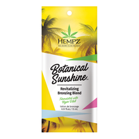 1 packet Hempz Botanical Sunshine Revitalizing Bronzing Blend Formulated with Vegan DHA .57oz