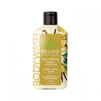 Hempz Age-Defying Vanilla Renewing Herbal Body Wash 17oz