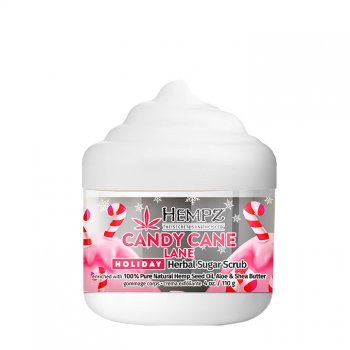 Hempz Candy Cane Lane Body Scrub 4oz Limited Edition