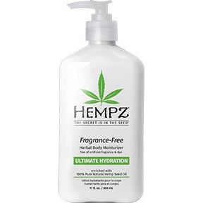 Hempz Fragrance Free Herbal Body Moisturizer UItimate Hydration 17oz