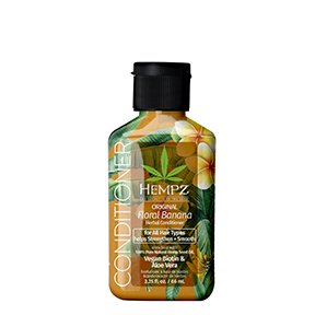 Hempz Original Herbal Conditioner Floral Banana Enriched with Vegan Biotin & Aloe For All Hair Types 2.25oz MIni