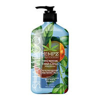 Hempz Triple Moisture Herbal Shampoo Enriched with Vegan Biotin & Shea Butter For Dry, Damaged Hair 17oz