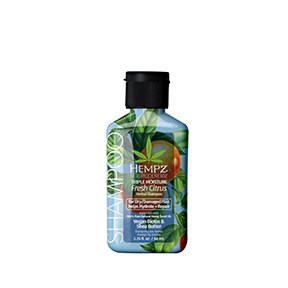 Hempz Triple Moisture Herbal Shampoo Enriched with Vegan Biotin & Shea Butter For Dry, Damaged Hair Mini 2.25oz