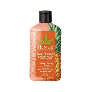 Hempz Sweet Pineapple and Honey Melon Herbal Body Wash 17oz