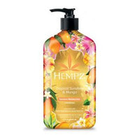 Hempz Tropical Sunshine & Mango Tanners Moisturizer 17oz Limited Edition